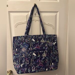 NWT Vera Bradley Harry Potter Vera Tote Bag Forbidden Forest NEW Purse Handbag